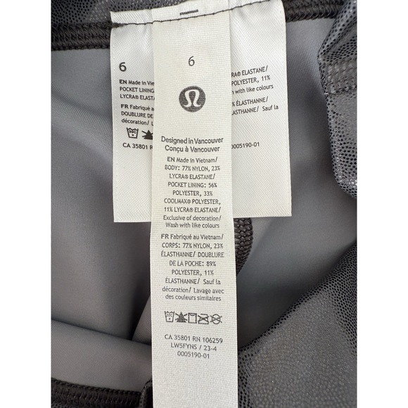Lululemon Wunder Train High-Rise Tights 25" *Gradient Foil* Size 6‎ - Picture 8 of 9